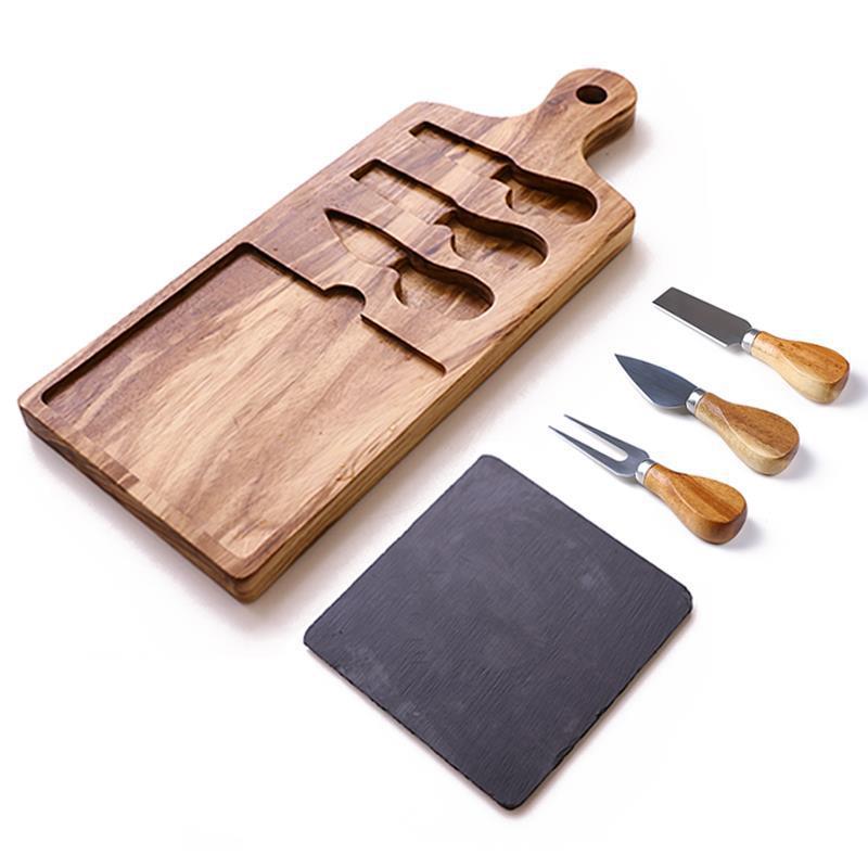 Elevate Your Culinary Experience with Our Premium Wood Cutting Board Set